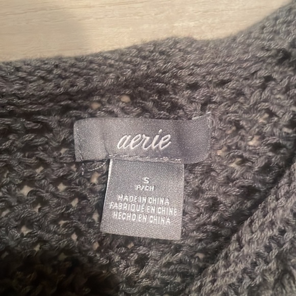 aerie knitted crop top - Picture 3 of 4